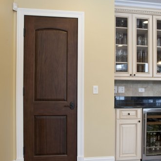 Εσωτερική πόρτα στενή MDF