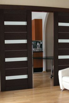 Εσωτερική πόρτα MDF wenge