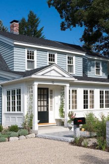 Βεράντα ιδιωτικής κατοικίας αμερικάνικου στιλ