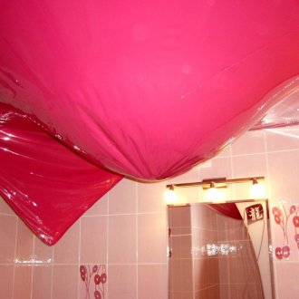 Άντληση νερού από οροφή μεμβράνης