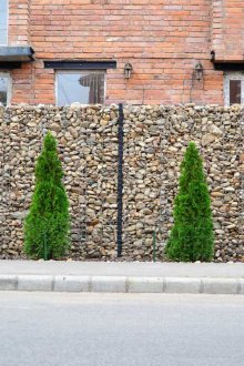 Μονολιθικό φράχτη των γκαμπόν