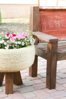 Δοχείο ελαστικών για τον κήπο