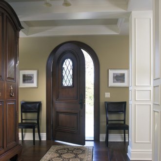 Θωρακισμένη πόρτα με βελανιδιά