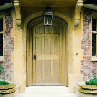 Ασαφής Chic τοξωτή πόρτα