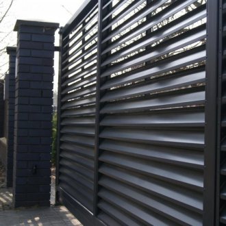 Οριζόντια περίφραξη φράχτη