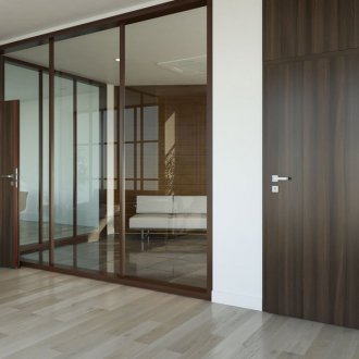 Εσωτερική πόρτα καρυδιάς 2019