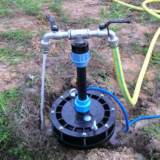 Αβυσσινικό πηγάδι με γερανούς