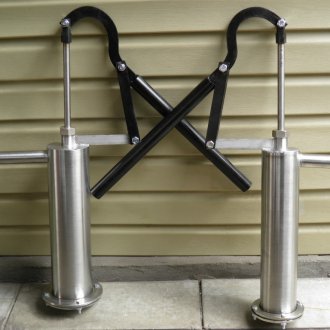 Φρεάτιο Αβυσσινίου με αντλίες από ανοξείδωτο