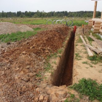 Κατασκευή αποχέτευσης