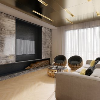 Θέση στην οροφή των λαμπτήρων