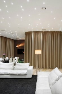 Θέση στο ανώτατο όριο για κουρτίνες