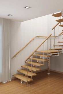 Κομψά σκαλοπάτια στο σπίτι