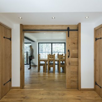 Ξύλινη πόρτα για δώρο