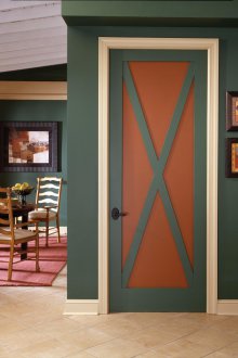 Πόρτα για καλοκαιρινή κατοικία για ζωγραφική