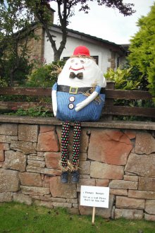 Αστεία σκιάχτρο