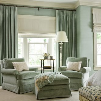 Ανοιχτό πράσινο κουρτίνες