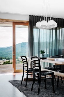 Tende a soffitto nere