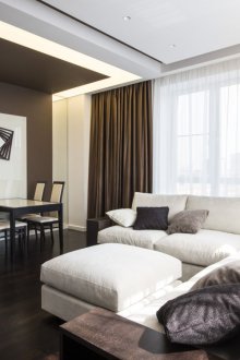 Κουρτίνες στο καθιστικό