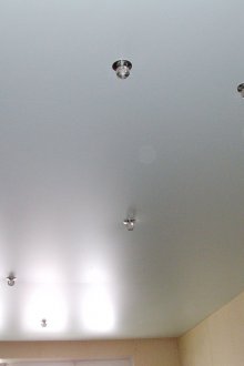 Οροφή από ύφασμα σατινέ