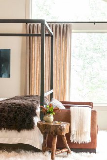 Μοντέρνες κουρτίνες οικολογικού στυλ