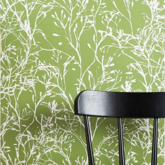 Berde at puting wallpaper