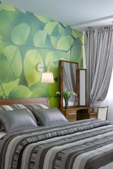 Πράσινη ταπετσαρία φωτογραφιών