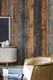 Ξύλινη σκοτεινή ταπετσαρία