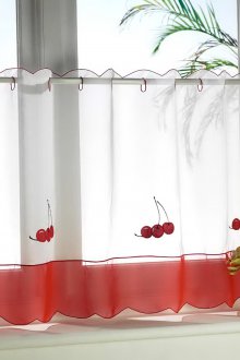 Σύντομες κουρτίνες από τούλι