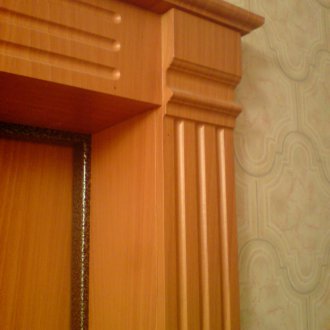 Διακοσμητικές πλαγιές στην πόρτα