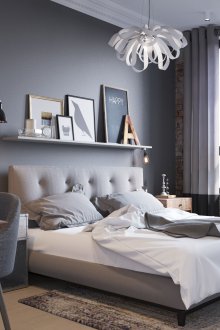 Γκρι απλή ταπετσαρία