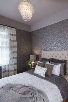 Γκρι φόντο ταπετσαρία