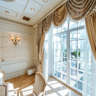 Κλασσική ράβδος κουρτινών