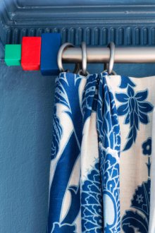 Κουρτινόξυλο με διακόσμηση