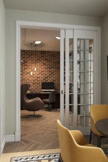 Πτυσσόμενη πόρτα διπλώματος