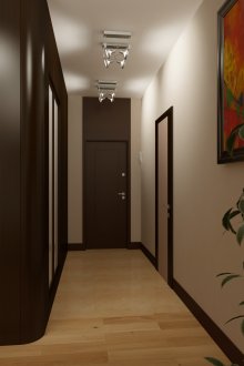 Κρέμα ταπετσαρία για το διάδρομο