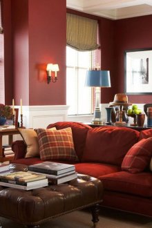 Βιρτζίνια ταπετσαρία στο σαλόνι