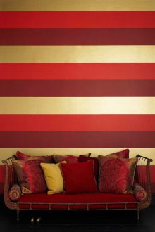 Βαμβούνια ριγέ ταπετσαρία