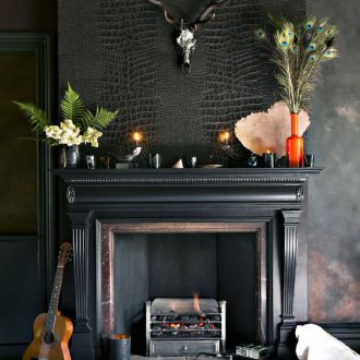 Ταπετσαρία κάτω από το δέρμα στο σπίτι