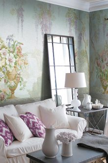 Art Nouveau απρόσκοπτη ταπετσαρία