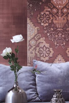 Αδιάκοπη ταπετσαρία με στολίδι