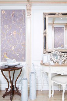 Αδιάκοπη ταπετσαρία στο στυλ της provence