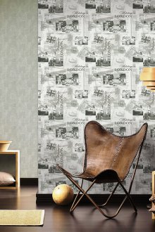 Βανδαλιστική ταπετσαρία με την επιγραφή