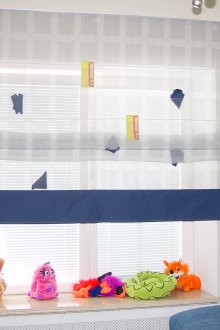 Κουρτίνες από τούλι για το δωμάτιο του αγοριού