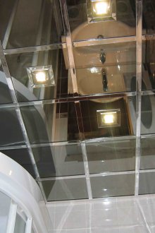 Οπίσθια πάνελ στην οροφή