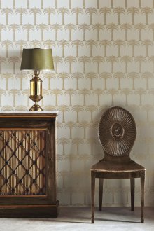 Χρυσό μη υφασμένα ταπετσαρία