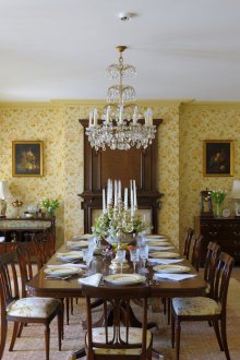 Υφασμάτινη ταπετσαρία με μοτίβο