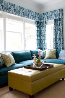 Μπλε μπλε κουρτίνες