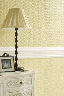 Κίτρινο μη υφασμένα ταπετσαρία