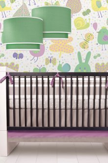 Ταπετσαρία με λαγούς για ένα αγόρι