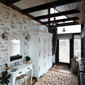 Ταπετσαρία με μοτίβο στο στυλ της Προβηγκίας